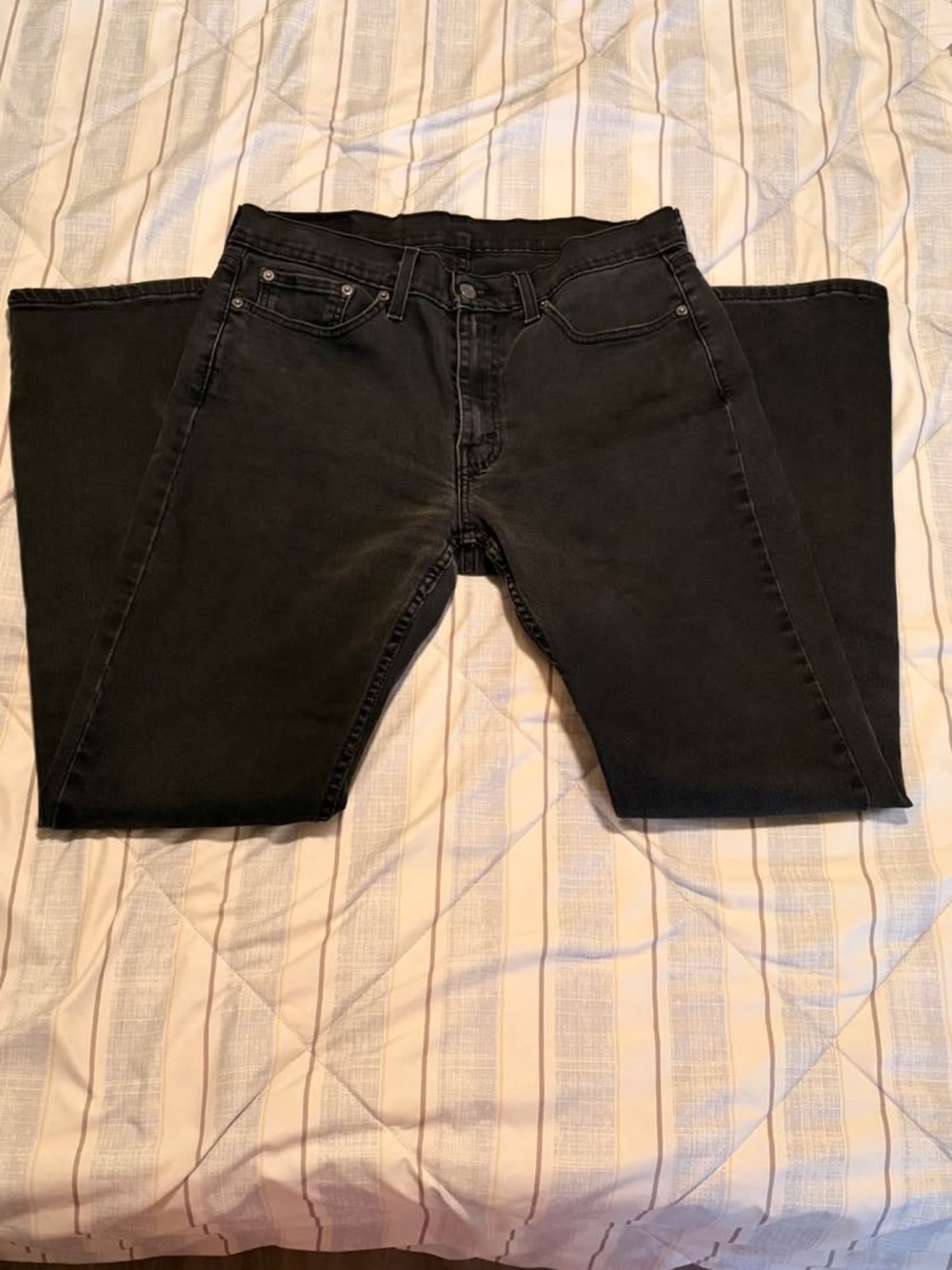 Levi's Slim Straight Black Men's Jeans